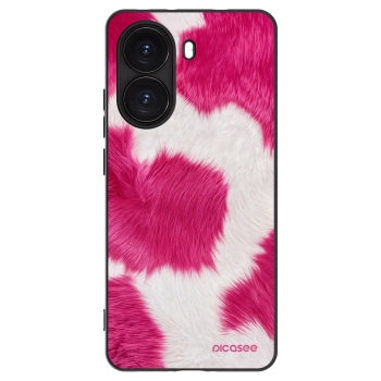 Picasee silikonowe czarne etui na Xiaomi Poco X7 Pro 5G - Pink Moo
