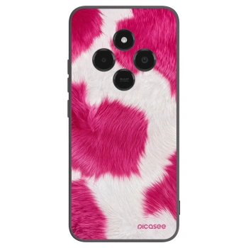 Picasee silikonowe czarne etui na Xiaomi Poco C75 - Pink Moo