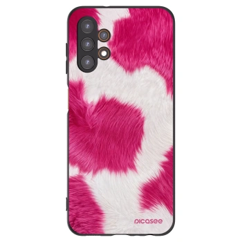 Picasee silikonowe czarne etui na Samsung Galaxy A13 5G - Pink Moo