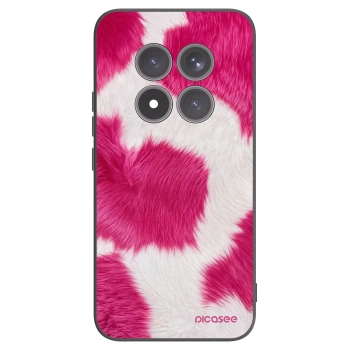 Picasee silikonowe czarne etui na Xiaomi Redmi Note 15 Pro+ - Pink Moo
