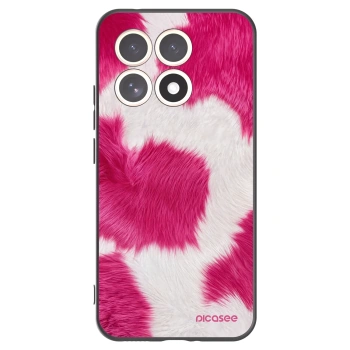 Picasee silikonowe czarne etui na Xiaomi 15T - Pink Moo