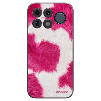 Picasee silikonowe czarne etui na Xiaomi Poco F8 Ultra - Pink Moo