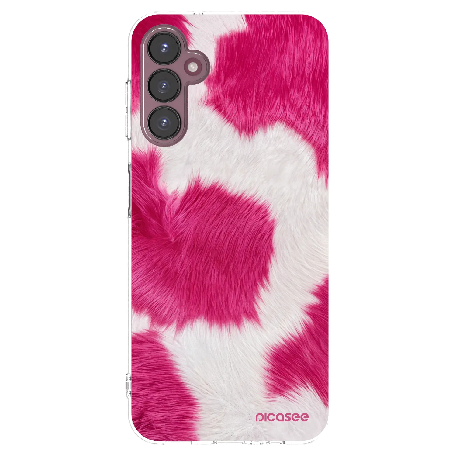 Picasee silikonowe przeźroczyste etui na Samsung Galaxy A05s A057G - Pink Moo
