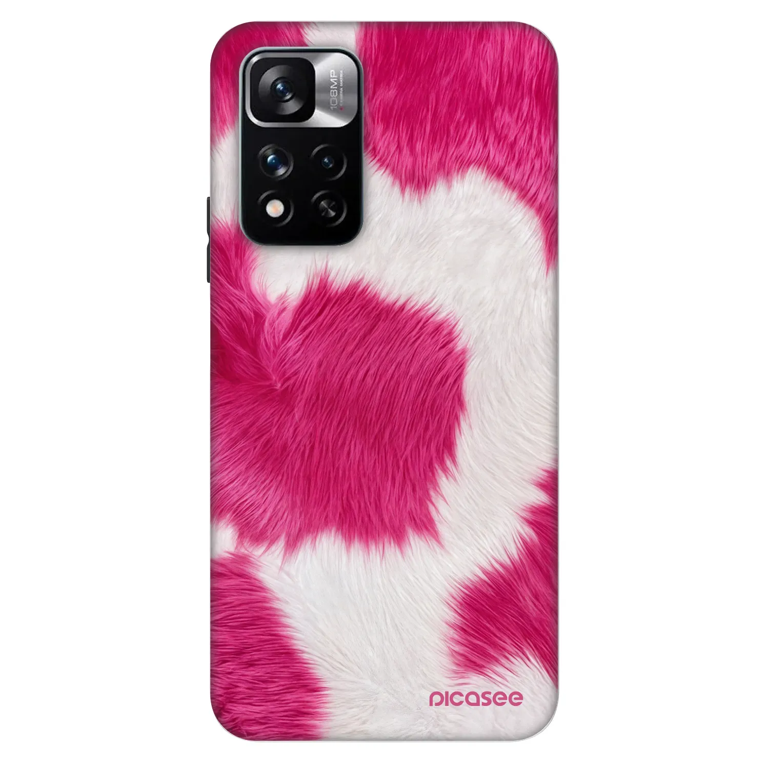 Picasee Fashion Case na Xiaomi Redmi Note 11 Pro 5G - Pink Moo