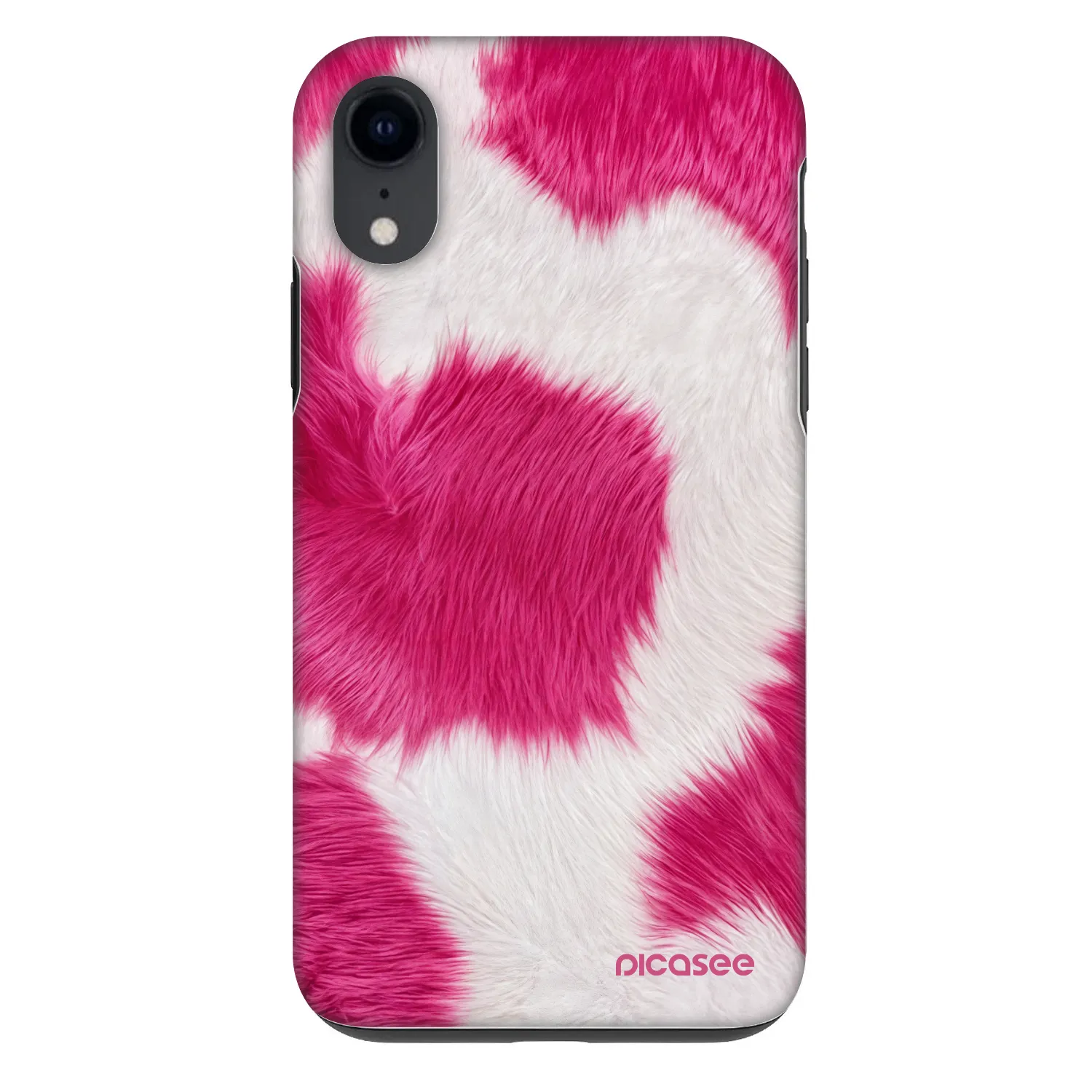 Picasee Fashion Case na Apple iPhone XR - Pink Moo