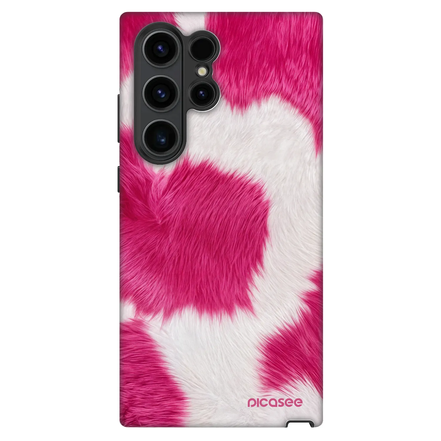 Picasee Fashion Case na Samsung Galaxy S23 Ultra 5G - Pink Moo