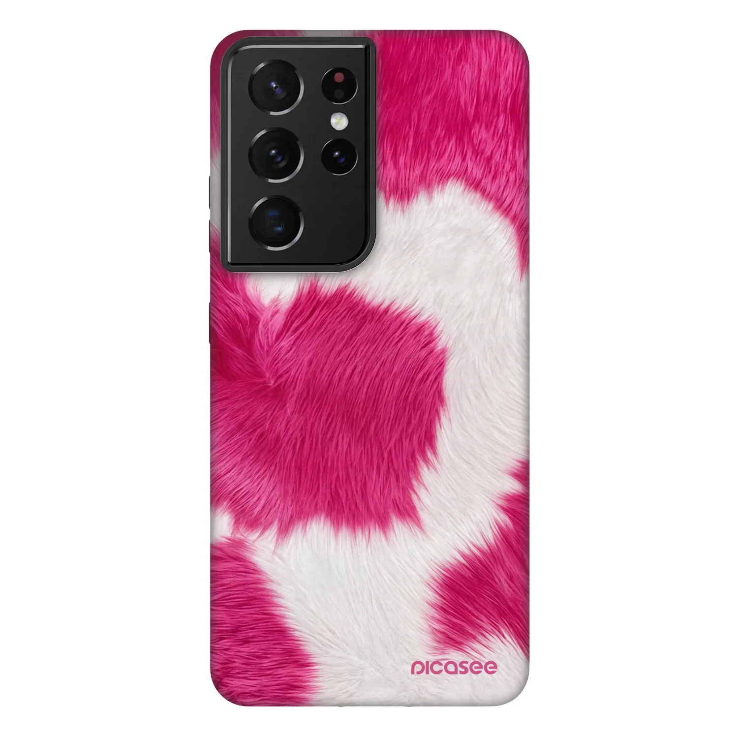 Picasee Fashion Case na Samsung Galaxy S21 Ultra 5G G998B - Pink Moo