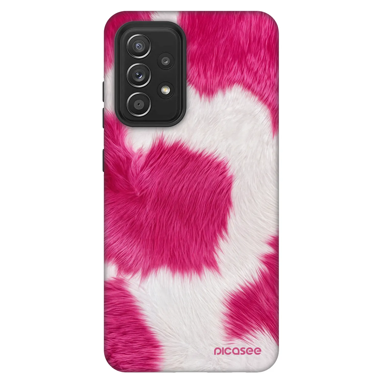 Picasee Fashion Case na Samsung Galaxy A52 5G A525F - Pink Moo