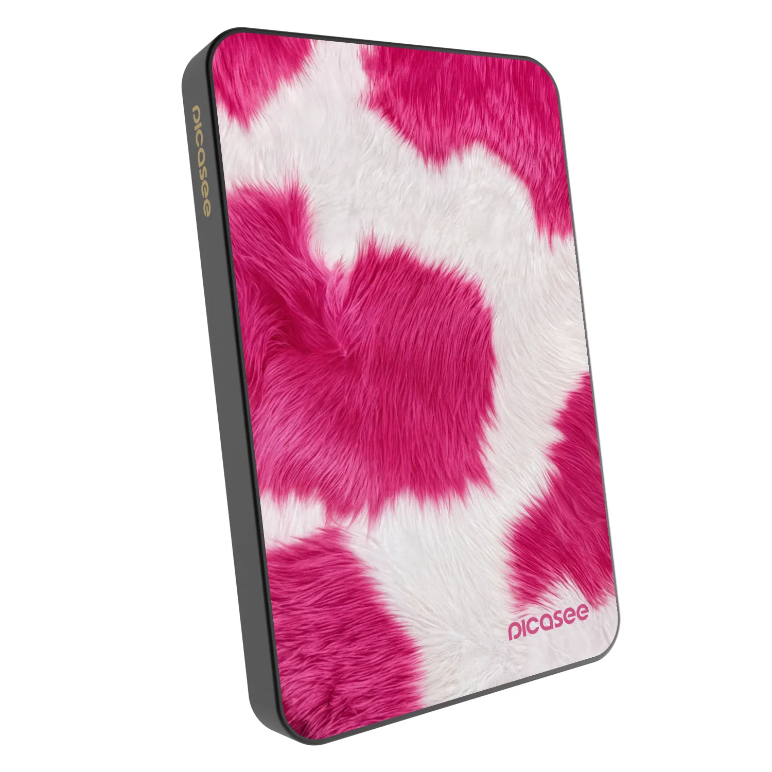 Picasee Powerbank z MagSafe 5 000 mAh Szary - Pink Moo
