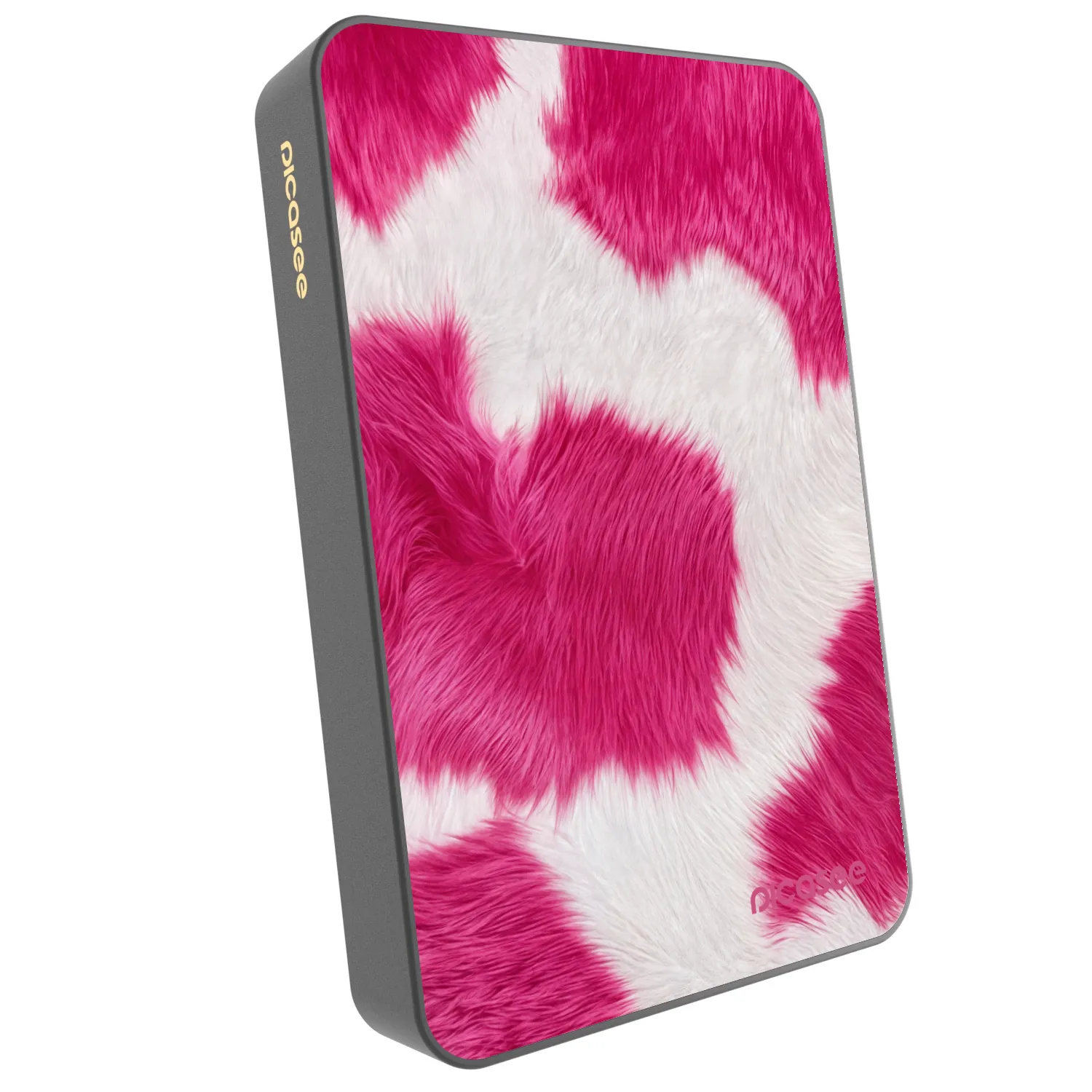 Picasee Powerbank z MagSafe 10 000 mAh Szary - Pink Moo