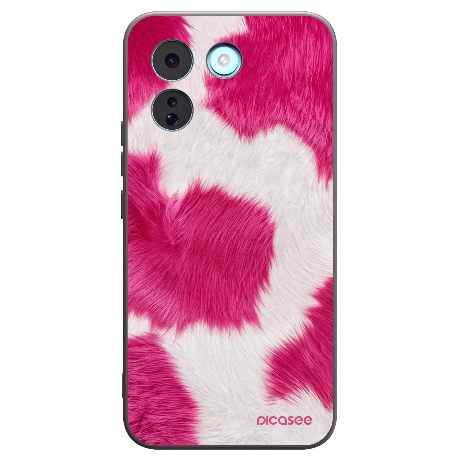 Picasee silikonowe czarne etui na Xiaomi Redmi Note 17 Pro MAX 5G - Pink Moo