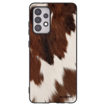 Picasee silikonowe czarne etui na Samsung Galaxy A52 5G A525F - Rustica