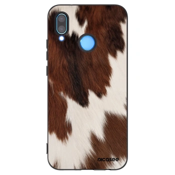 Picasee silikonowe czarne etui na Huawei P20 Lite - Rustica