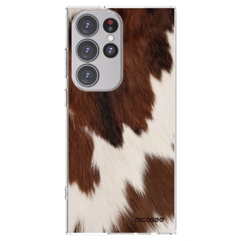 Picasee silikonowe przeźroczyste etui na Samsung Galaxy S23 Ultra 5G - Rustica