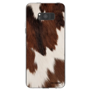 Picasee silikonowe przeźroczyste etui na Samsung Galaxy S8 G950F - Rustica