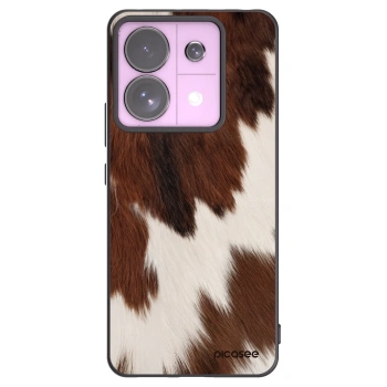 Picasee silikonowe czarne etui na Xiaomi Redmi Note 13 Pro 5G - Rustica