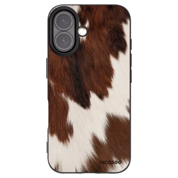 Picasee silikonowe czarne etui na Apple iPhone 16 - Rustica