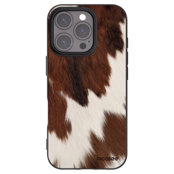 Picasee silikonowe czarne etui na Apple iPhone 16 Pro - Rustica
