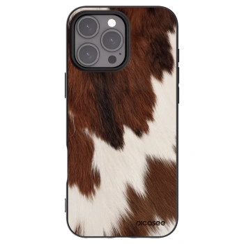 Picasee silikonowe czarne etui na Apple iPhone 16 Pro Max - Rustica