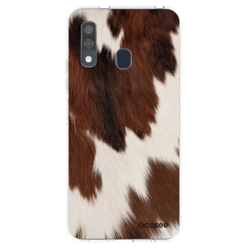 Picasee silikonowe przeźroczyste etui na Samsung Galaxy A40 A405F - Rustica