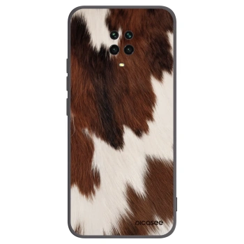 Picasee silikonowe czarne etui na Xiaomi Redmi Note 9S - Rustica