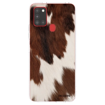 Picasee silikonowe przeźroczyste etui na Samsung Galaxy A21s - Rustica
