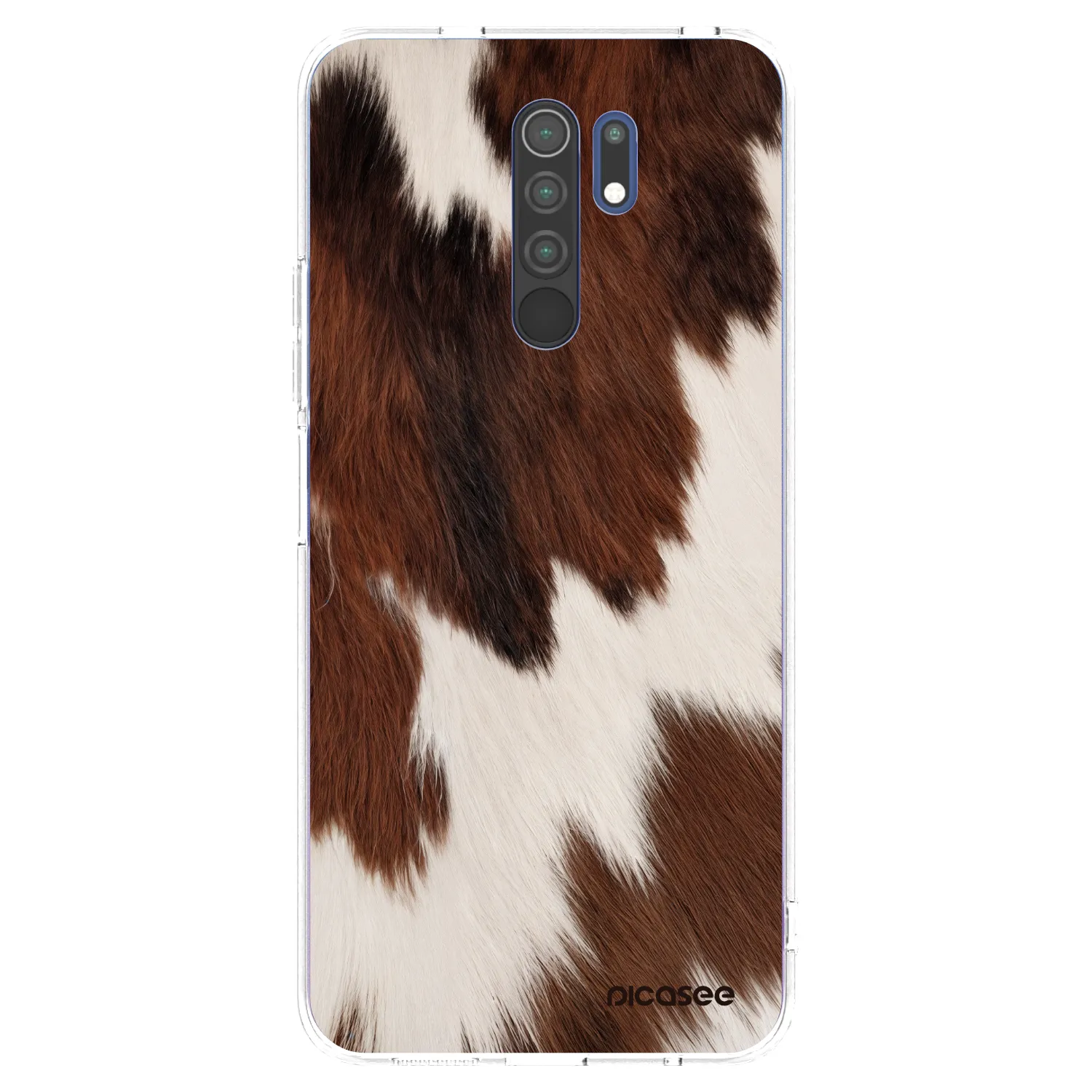 Picasee silikonowe przeźroczyste etui na Xiaomi Redmi 9 - Rustica