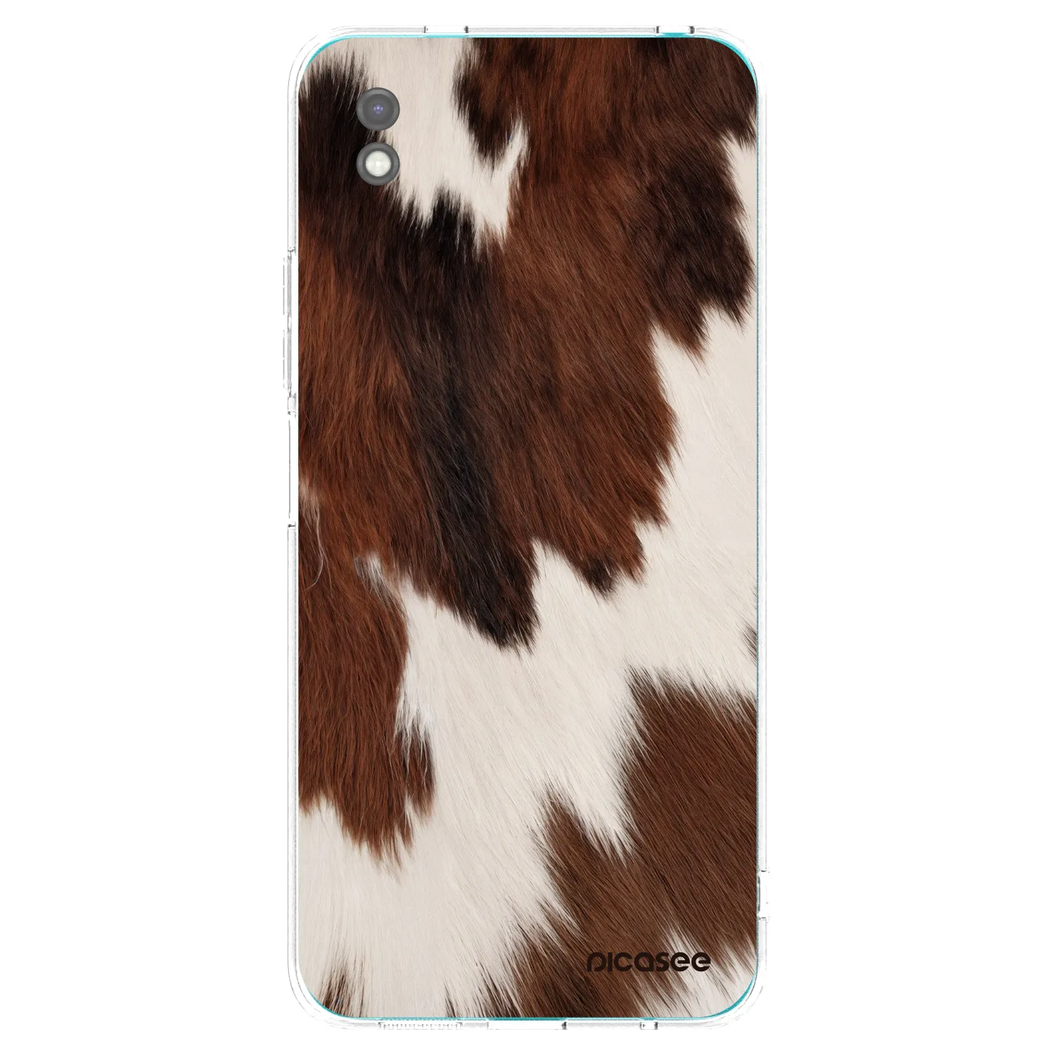 Picasee silikonowe czarne etui na Xiaomi Redmi 9A - Rustica