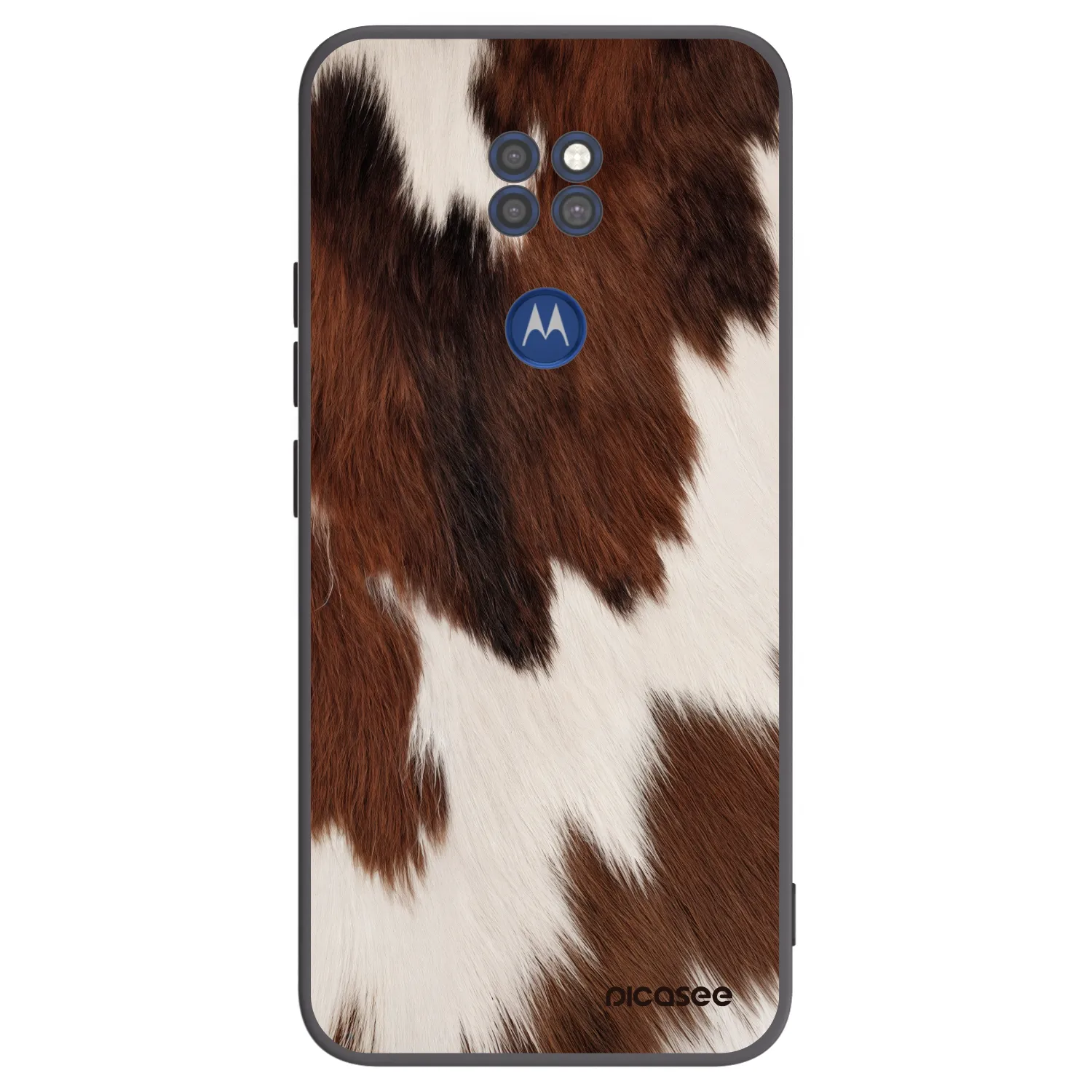 Picasee silikonowe czarne etui na Motorola Moto G9 Play - Rustica