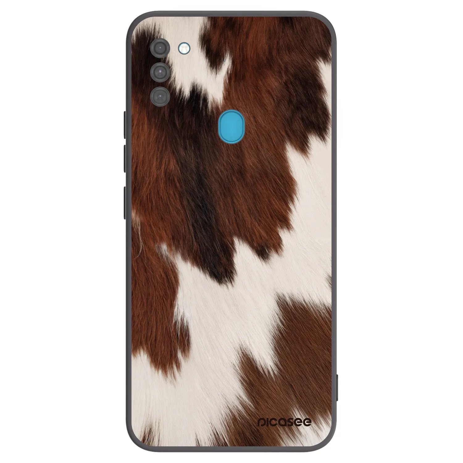 Picasee silikonowe czarne etui na Samsung Galaxy M11 - Rustica