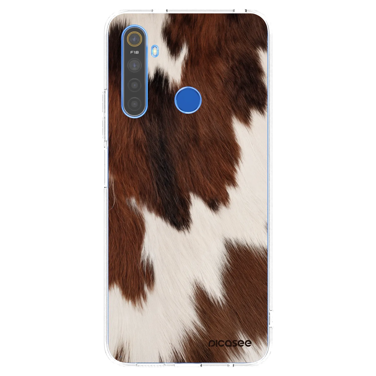 Picasee silikonowe przeźroczyste etui na Realme 5 - Rustica