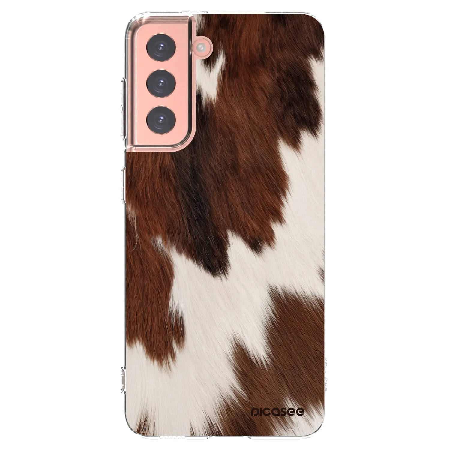 Picasee silikonowe przeźroczyste etui na Samsung Galaxy S21 5G G991B - Rustica