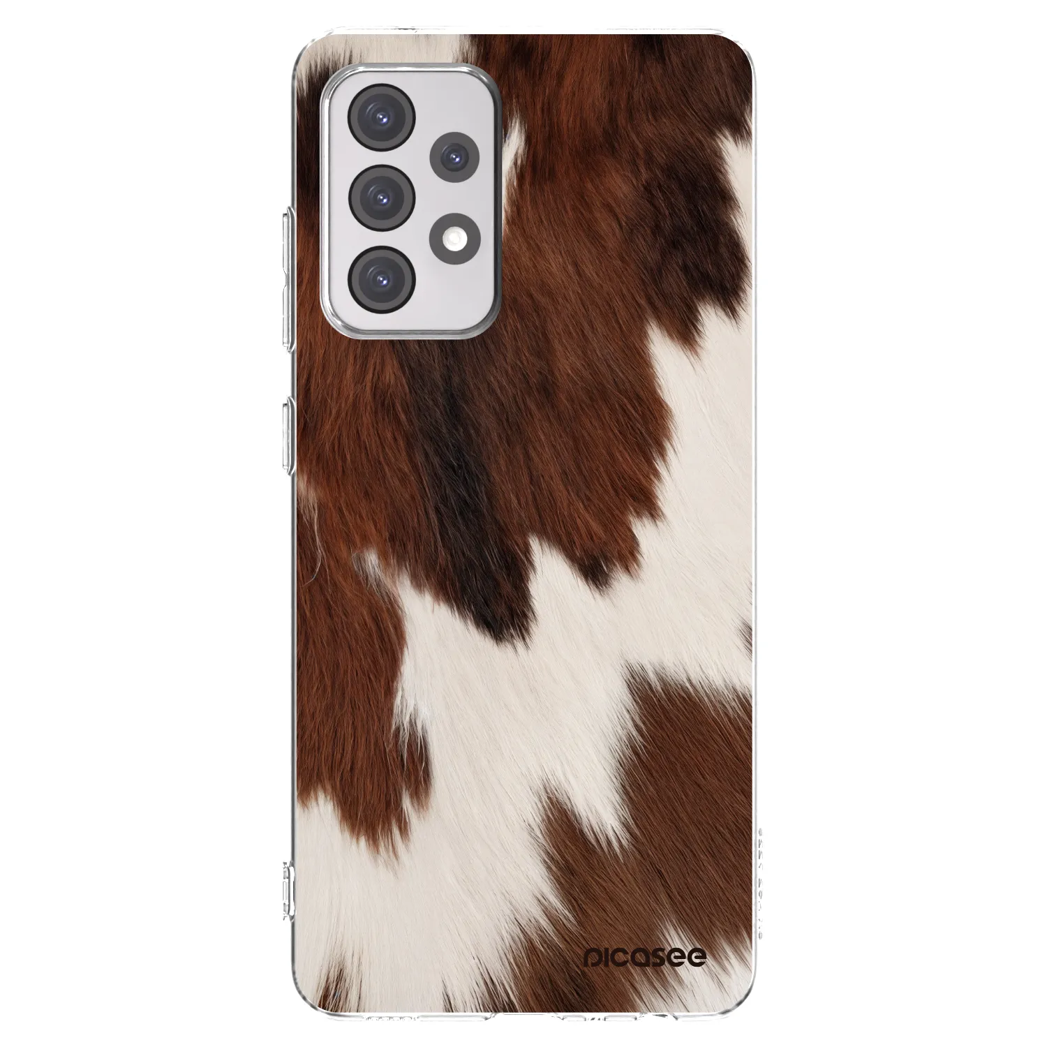 Picasee silikonowe przeźroczyste etui na Samsung Galaxy A52 5G A525F - Rustica