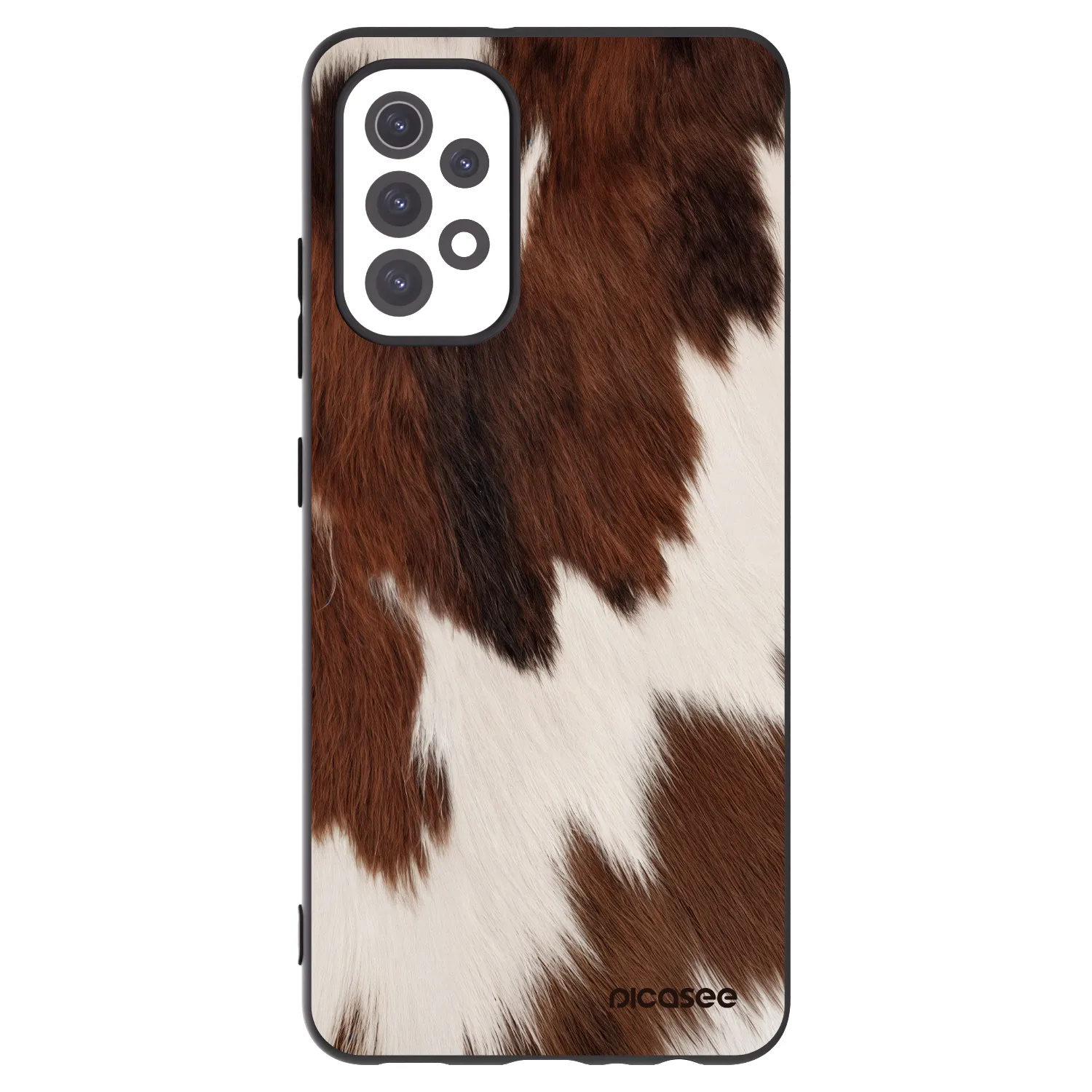 Picasee silikonowe czarne etui na Samsung Galaxy A32 5G A326B - Rustica