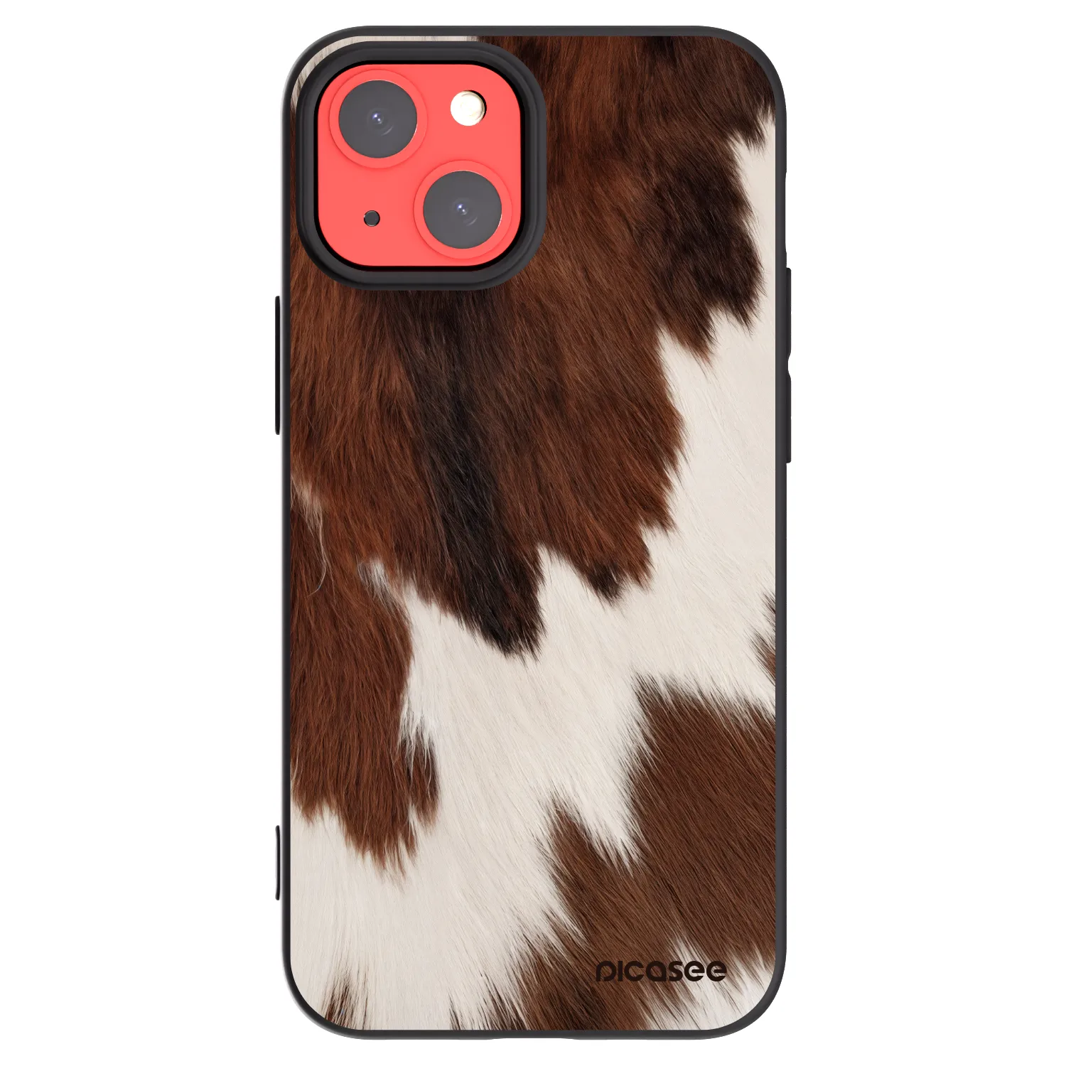Picasee silikonowe czarne etui na Apple iPhone 13 mini - Rustica