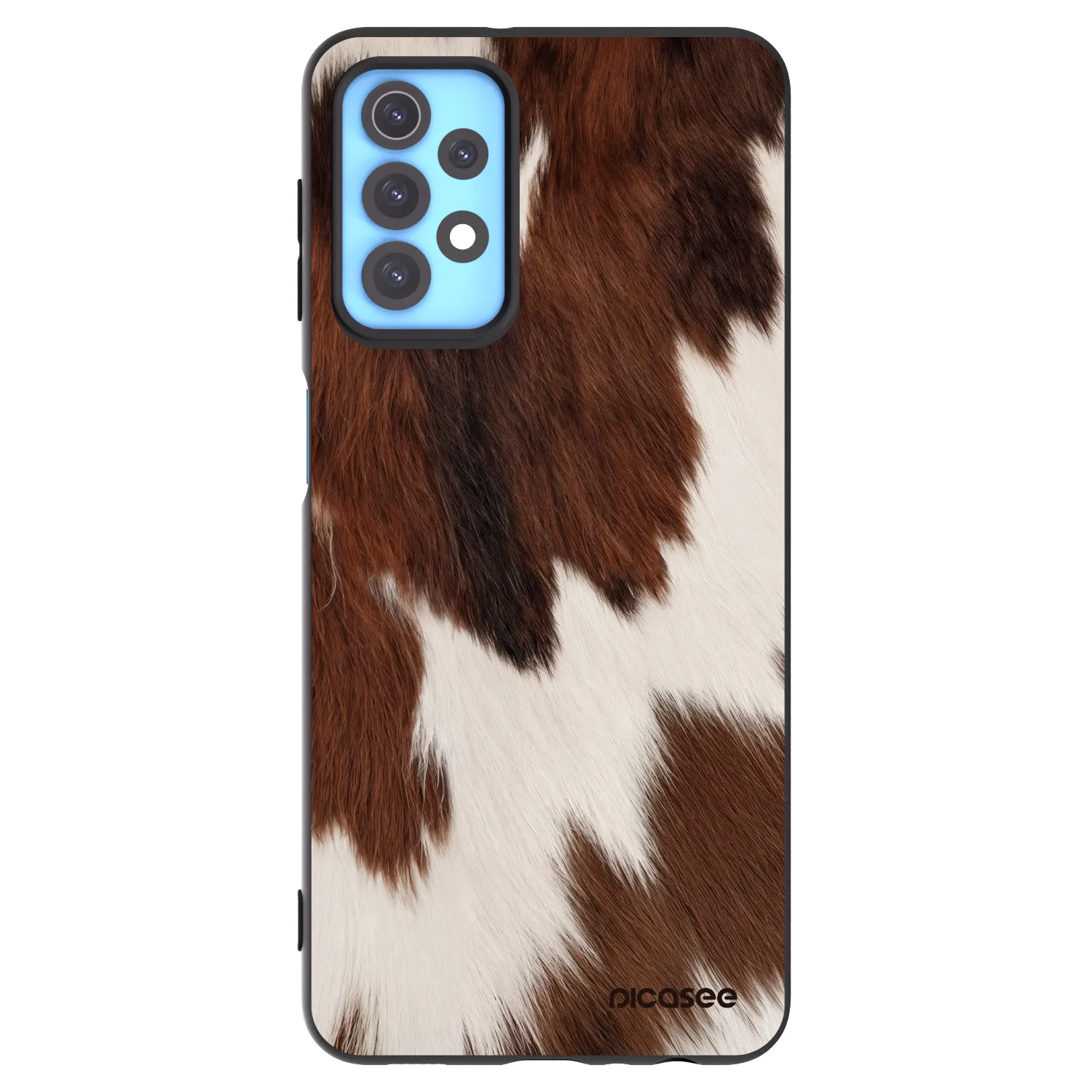 Picasee silikonowe czarne etui na Samsung Galaxy A32 4G SM-A325F - Rustica