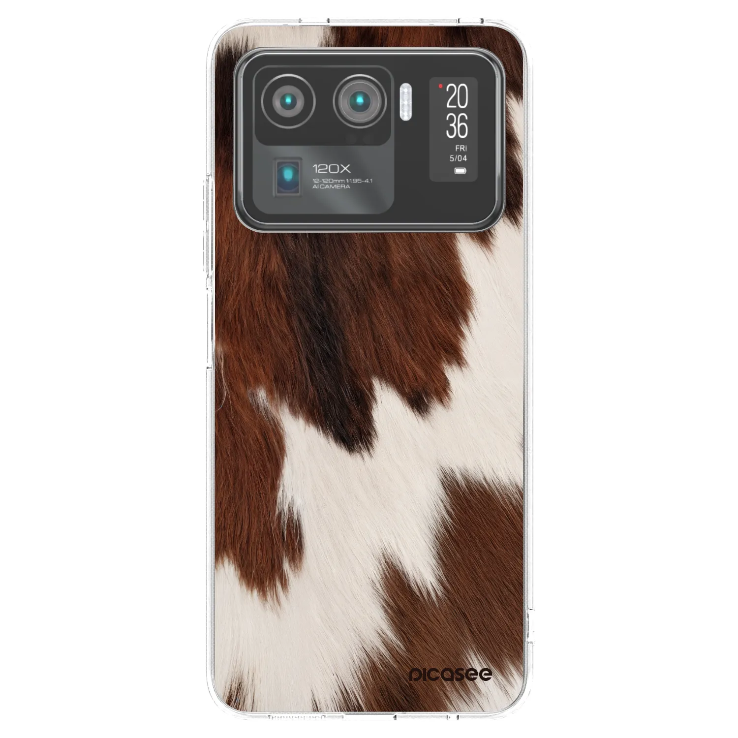 Picasee silikonowe przeźroczyste etui na Xiaomi Mi 11 Ultra - Rustica