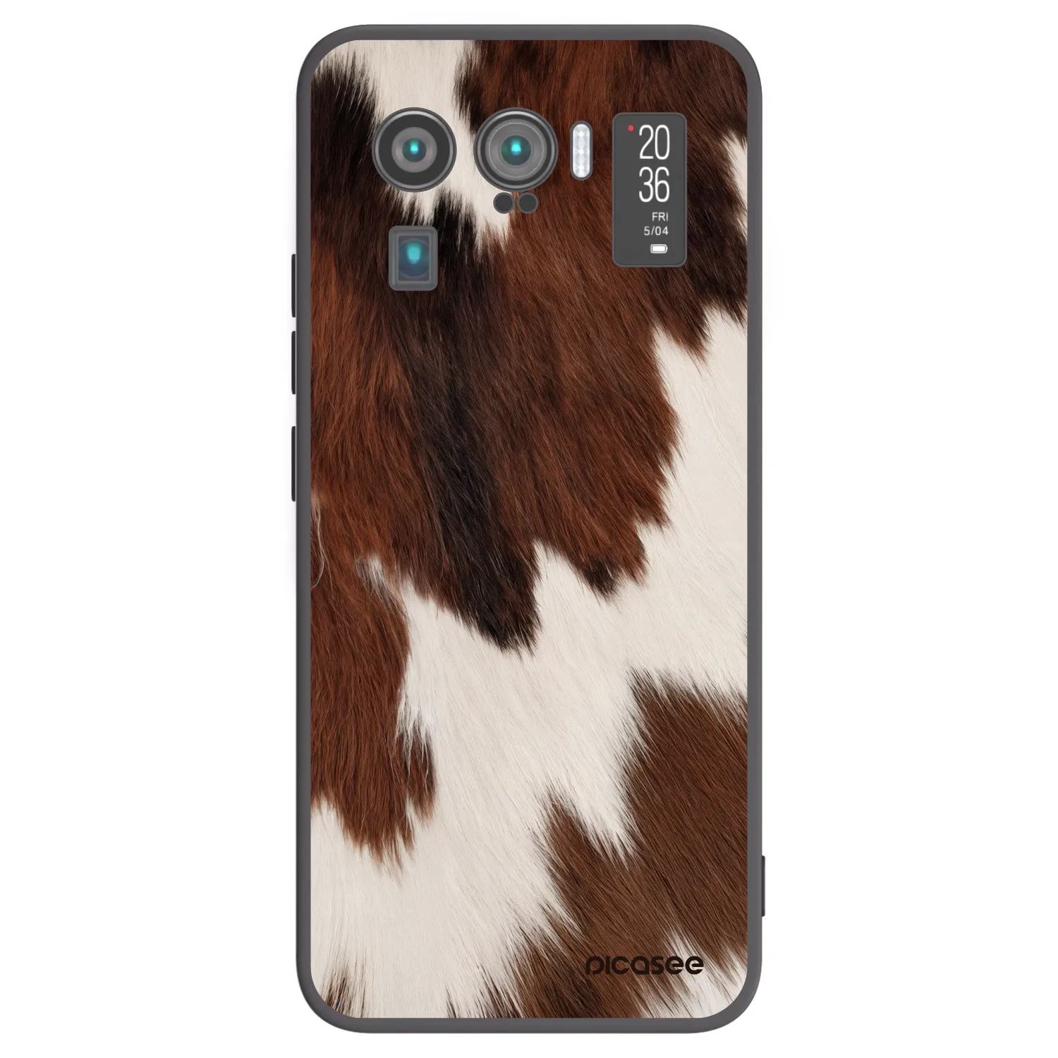 Picasee silikonowe czarne etui na Xiaomi Mi 11 Ultra - Rustica