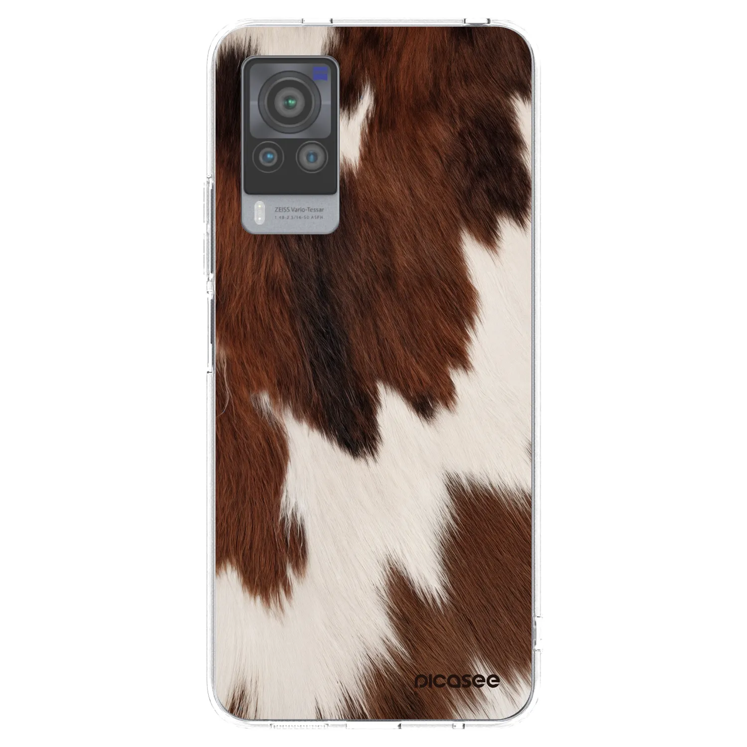Picasee silikonowe przeźroczyste etui na Vivo X60 Pro 5G - Rustica