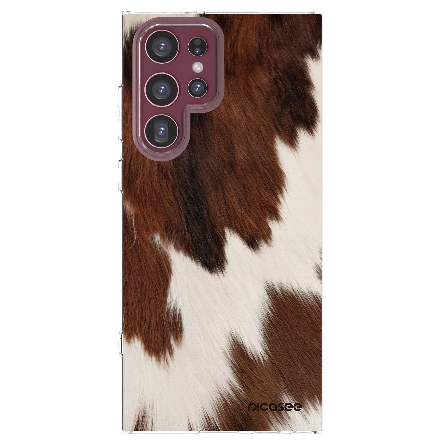 Picasee silikonowe przeźroczyste etui na Samsung Galaxy S22 Ultra 5G - Rustica