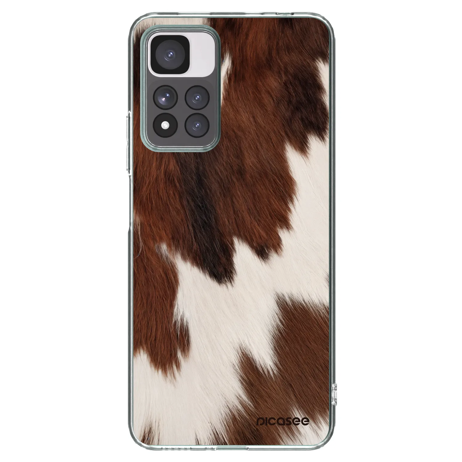 Picasee silikonowe przeźroczyste etui na Xiaomi Redmi Note 11 Pro+ 5G - Rustica