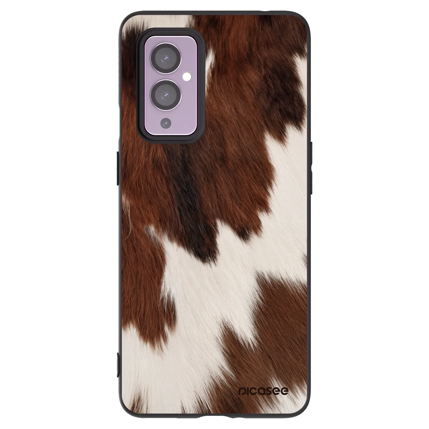 Picasee silikonowe czarne etui na OnePlus 9 - Rustica