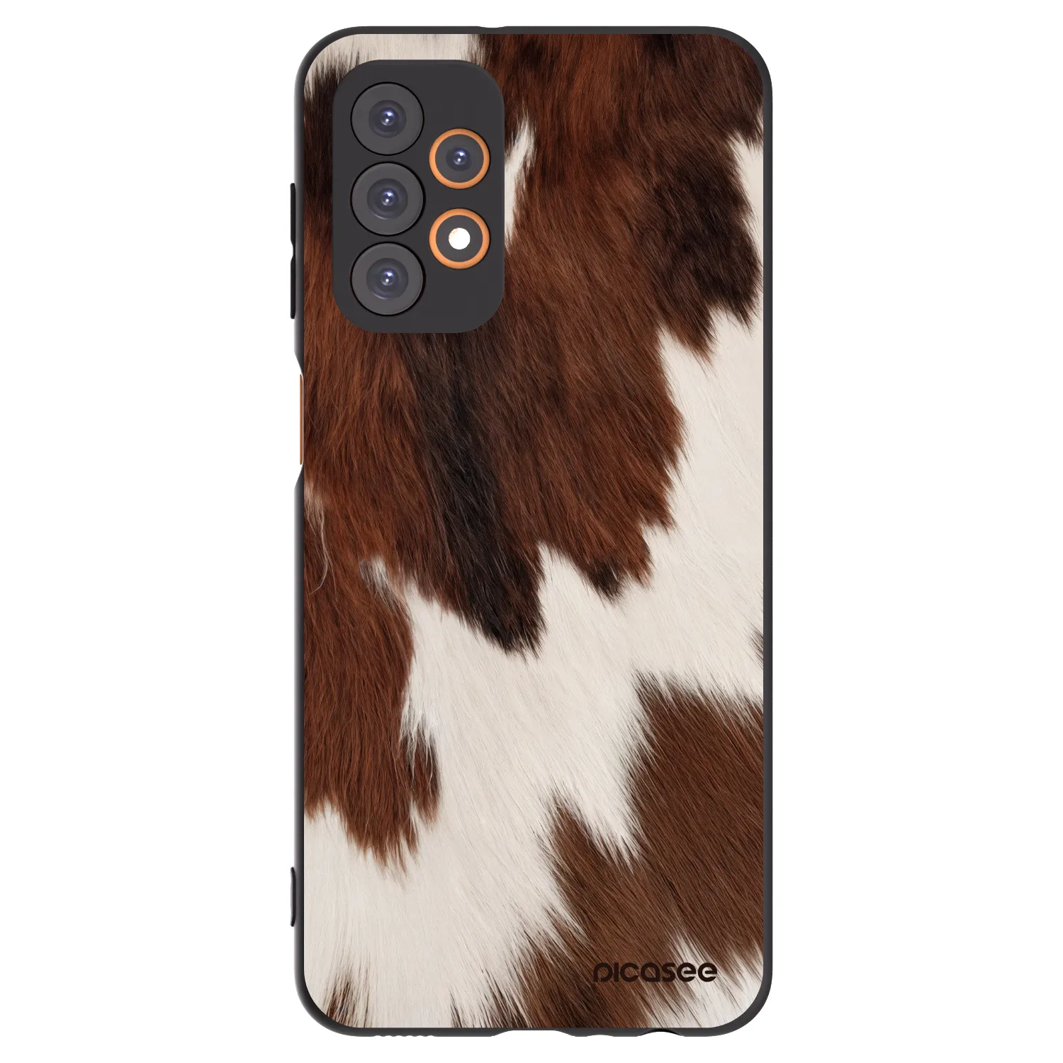 Picasee silikonowe czarne etui na Samsung Galaxy A23 A236B 5G - Rustica