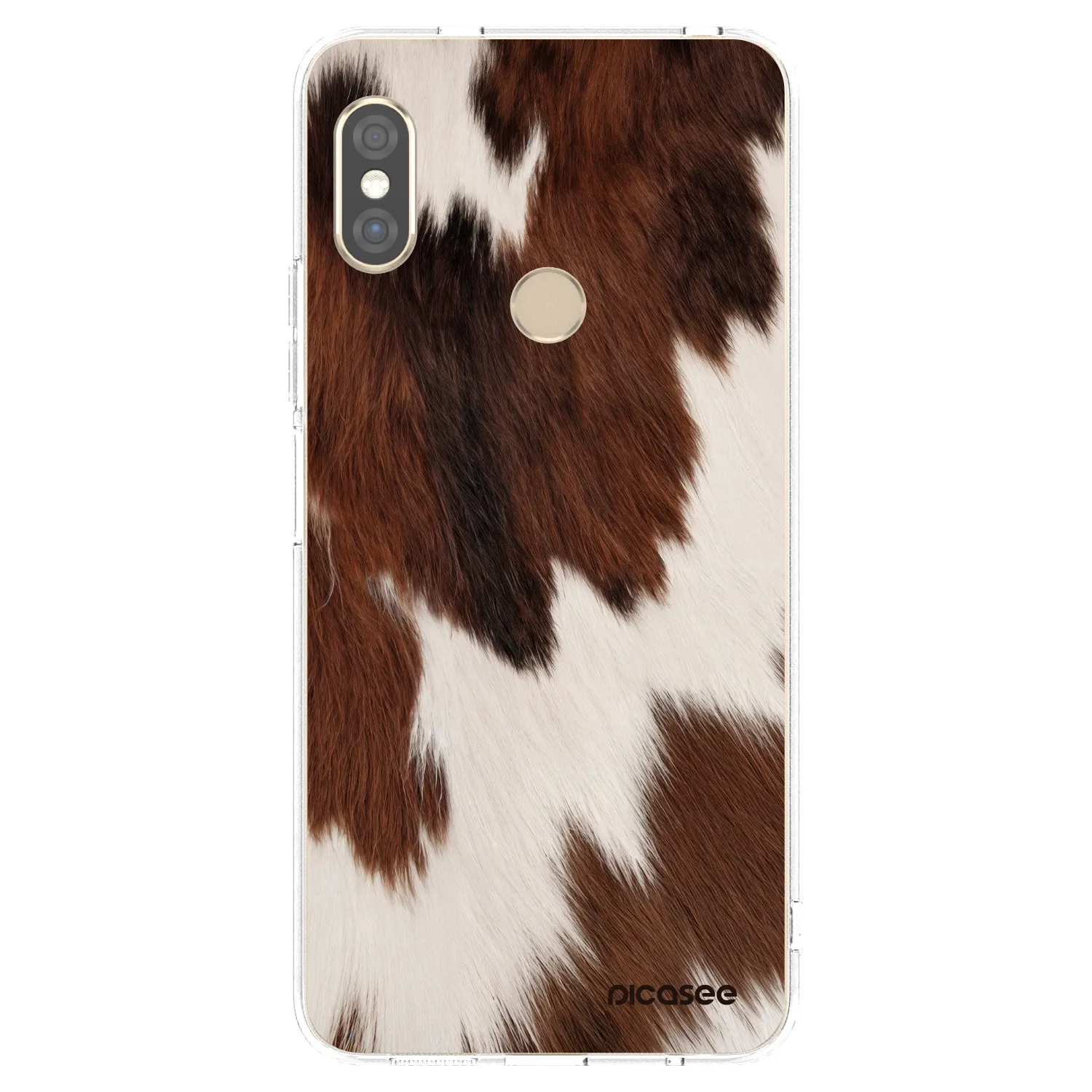 Picasee silikonowe przeźroczyste etui na Xiaomi Redmi Note 5 Global - Rustica