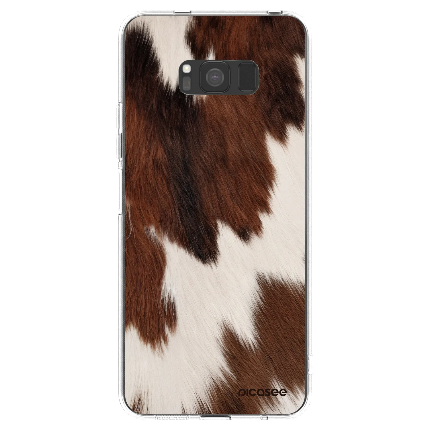 Picasee silikonowe przeźroczyste etui na Samsung Galaxy S8 G950F - Rustica