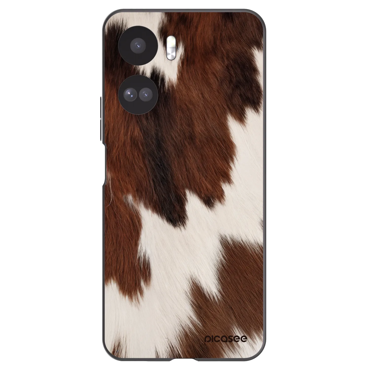 Picasee silikonowe czarne etui na Honor 90 Lite 5G - Rustica