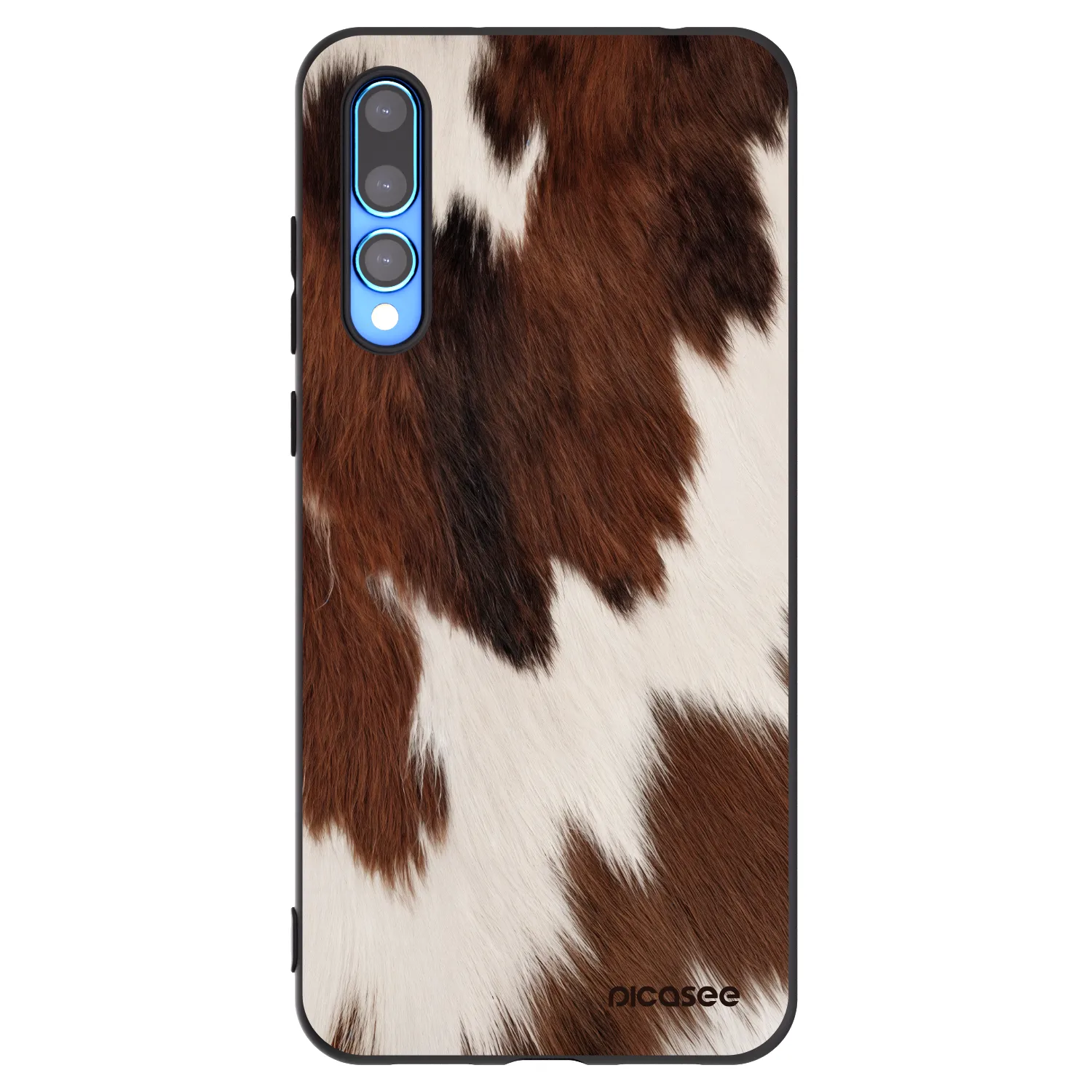 Picasee silikonowe czarne etui na Huawei P20 Pro - Rustica