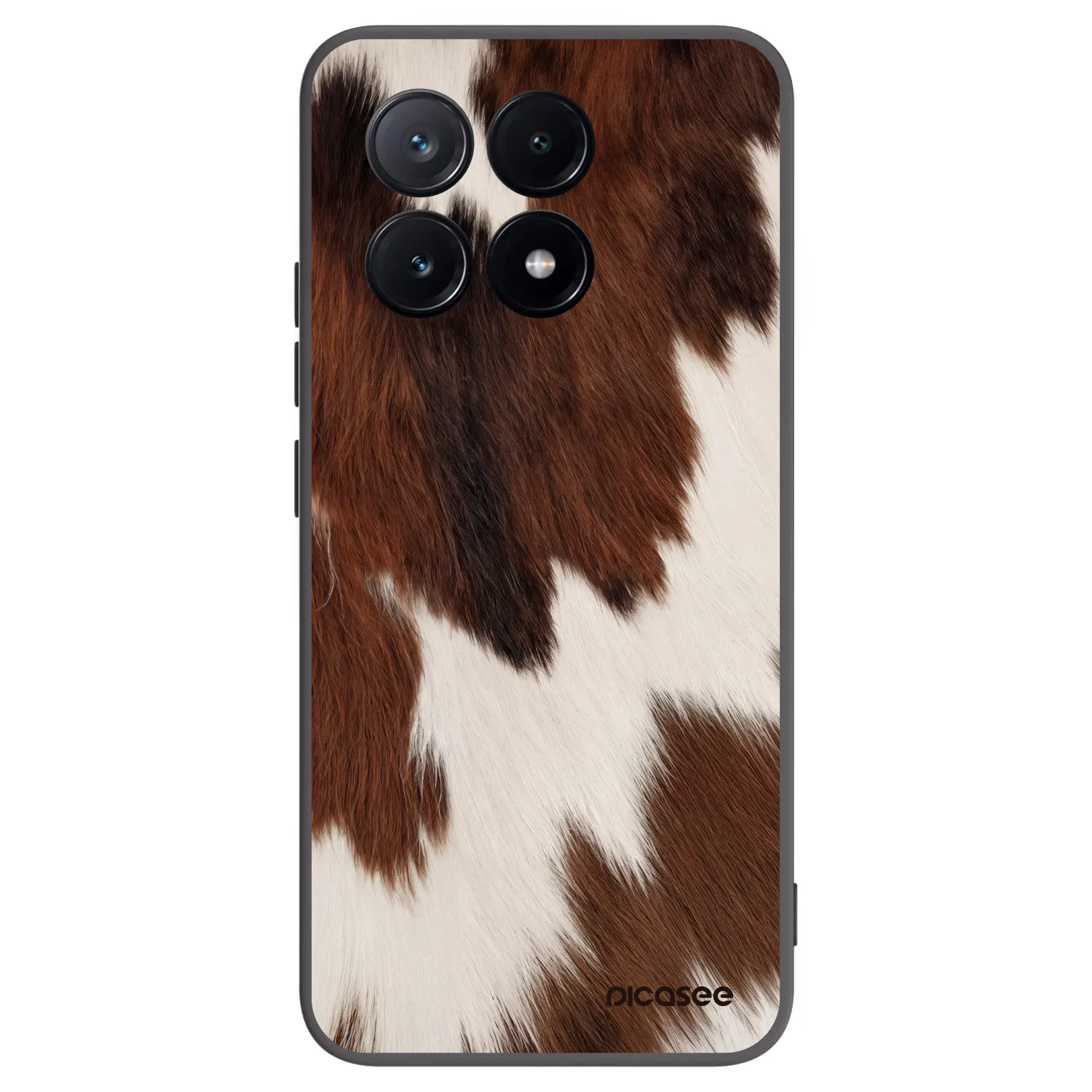 Picasee silikonowe czarne etui na Xiaomi Poco X6 Pro - Rustica