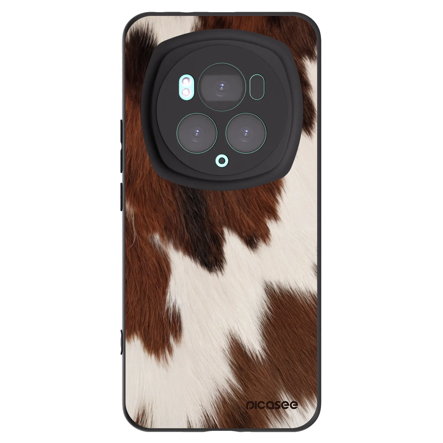 Picasee silikonowe czarne etui na Honor Magic6 Pro - Rustica