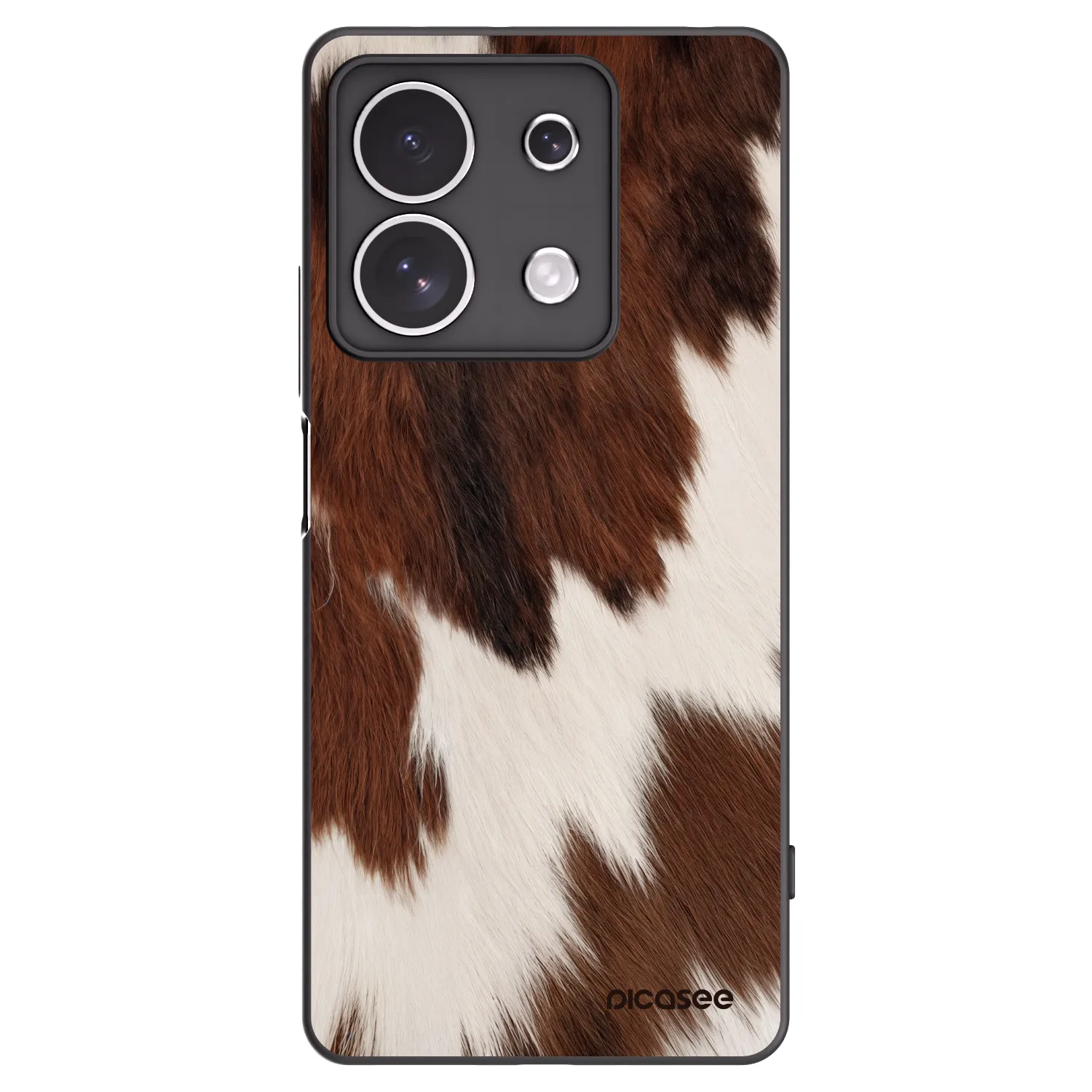 Picasee silikonowe czarne etui na Xiaomi Redmi Note 13 4G - Rustica